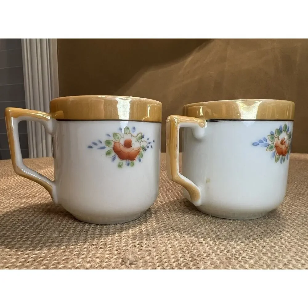 Vintage Expresso / Tea Cups Made in Occupied Japan-Lot of 2
